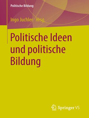 cover image of Politische Ideen und politische Bildung